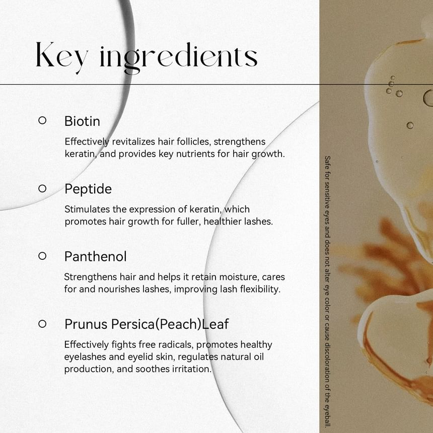 Biotin-Peptide Complex Lash Serum