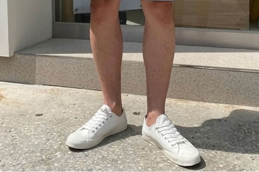 Low Rise Denim Shorts