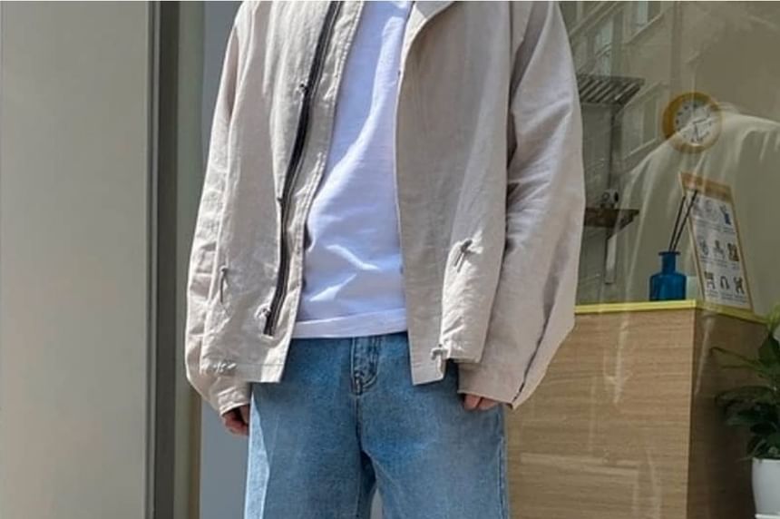 Low Rise Denim Shorts