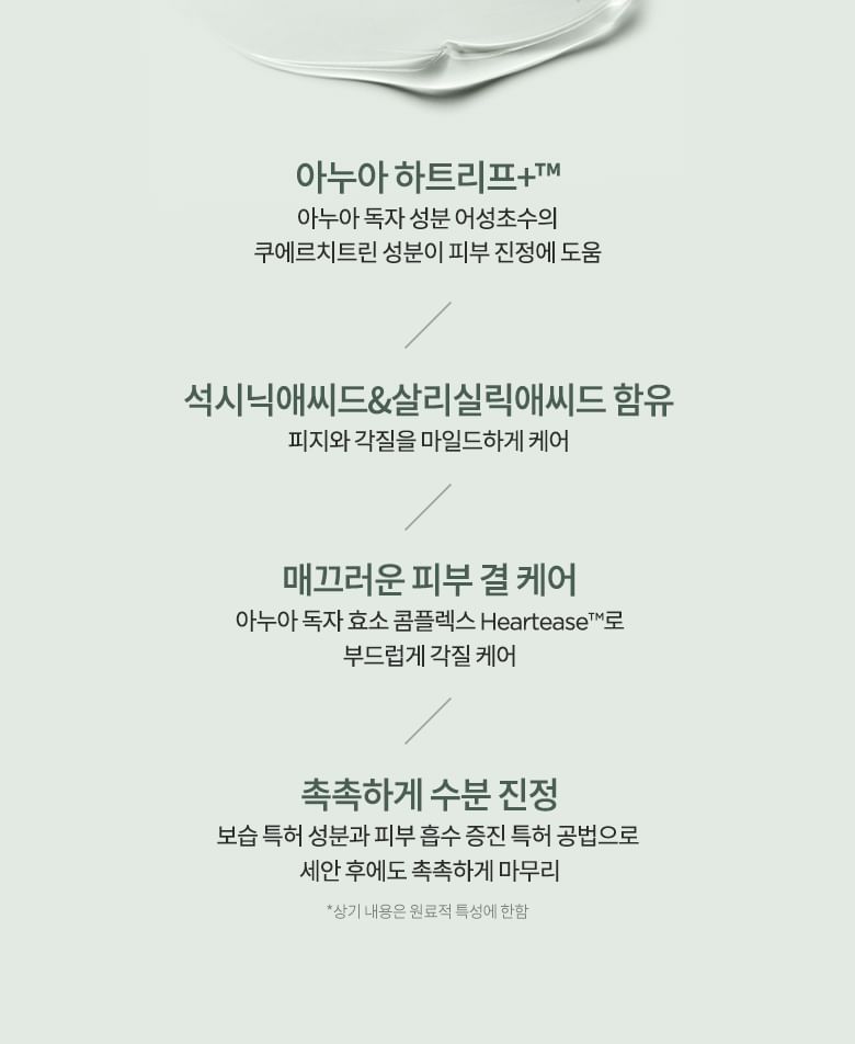 Heartleaf Succinic Moisture Cleansing Foam