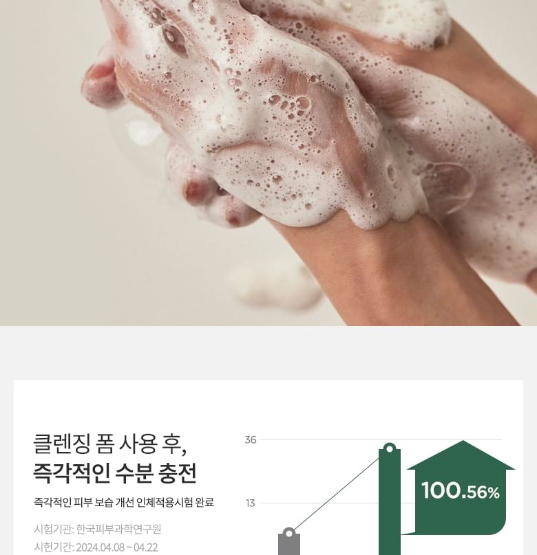 Heartleaf Succinic Moisture Cleansing Foam