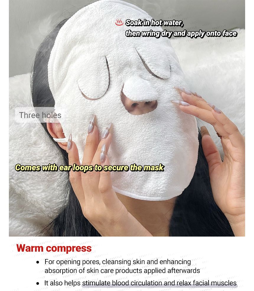 Steam Facial Mask Towel