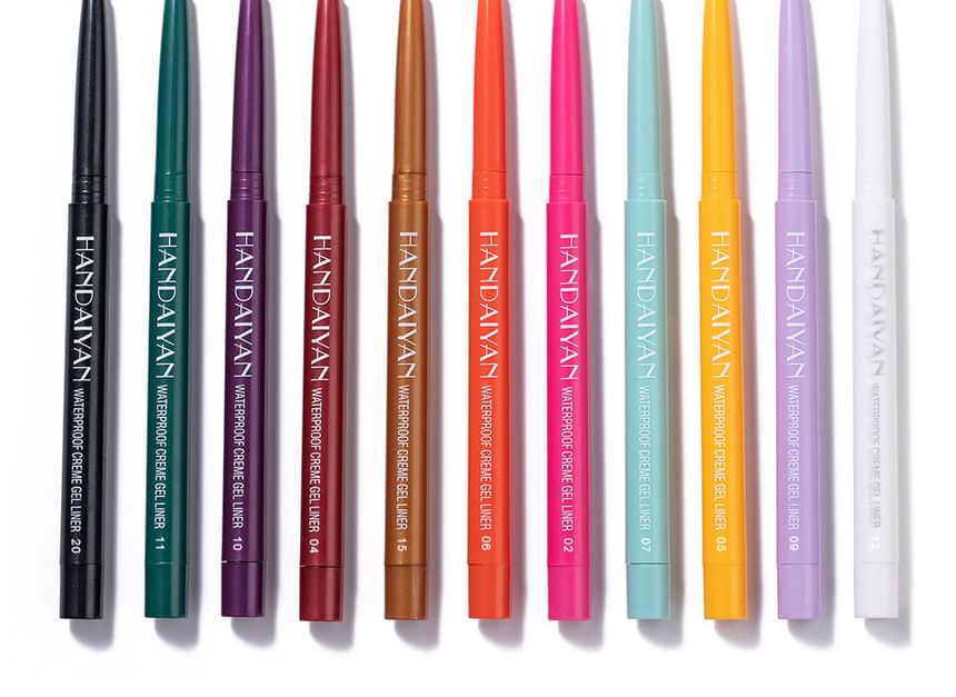 Waterproof Matte Gel Eyeliner - 10 Colors