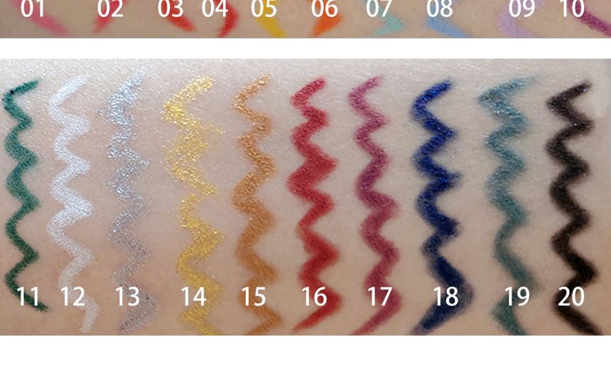 Waterproof Matte Gel Eyeliner - 10 Colors