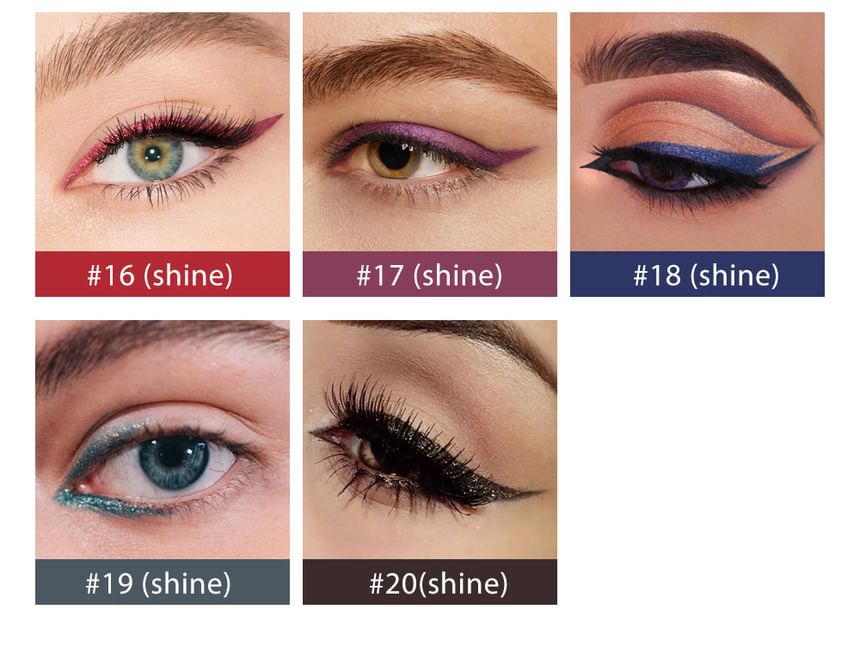 Waterproof Matte Gel Eyeliner - 10 Colors