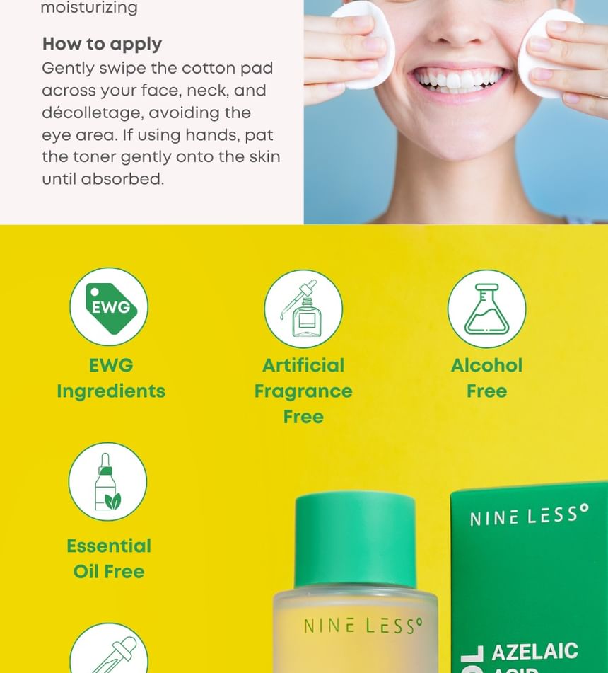 A-Control Azelaic Acid Toner Mini 5pcs Bundle Set
