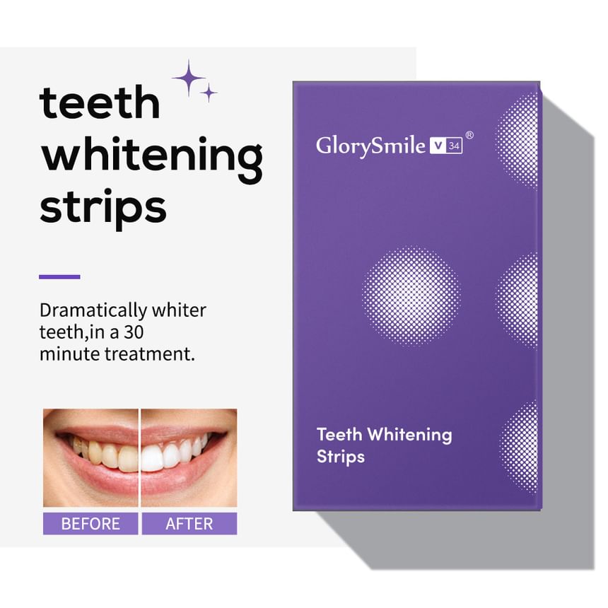 V34 Teeth Whitening Strips
