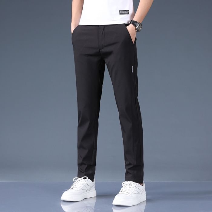High Quick Dry Waist Slim Fit Pants