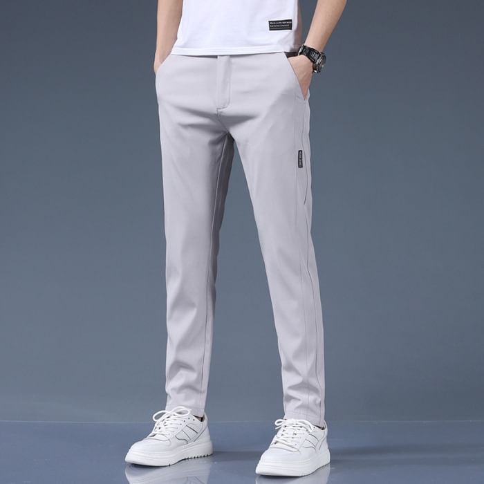High Quick Dry Waist Slim Fit Pants
