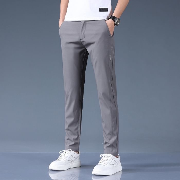High Quick Dry Waist Slim Fit Pants