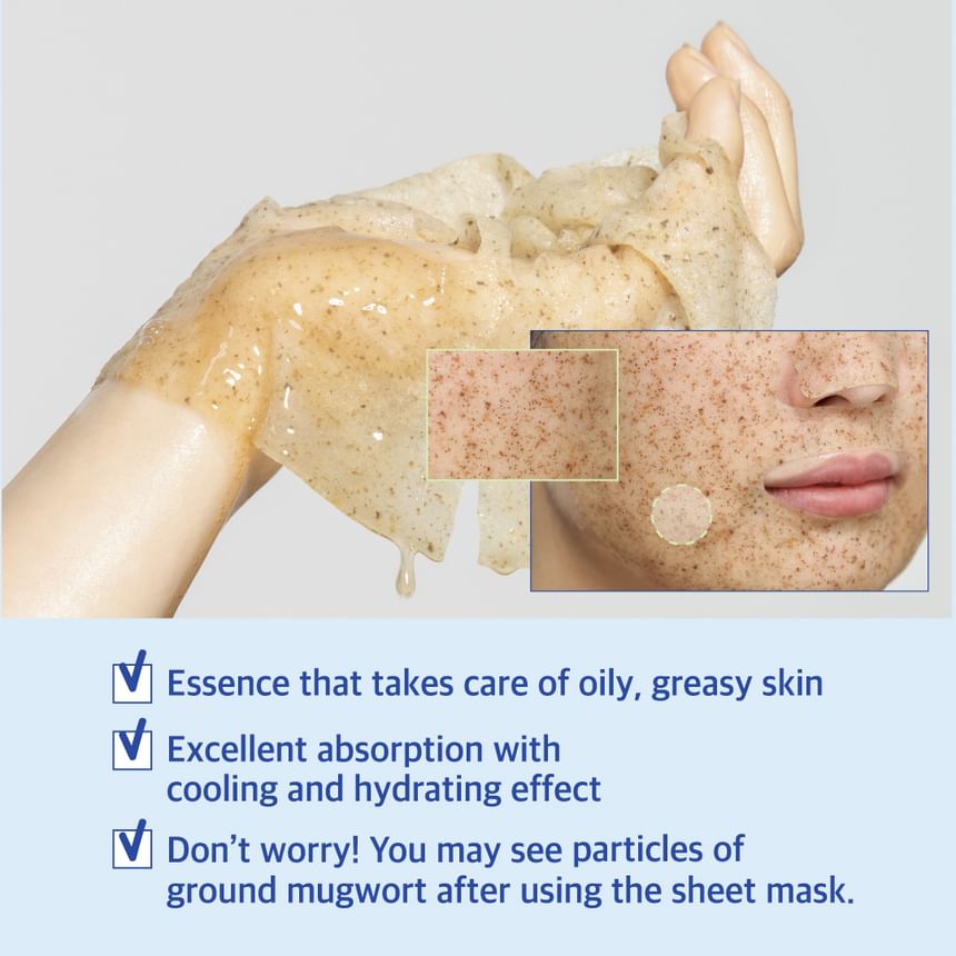No.4 SOS Icy Soothing Sheet Mask Set 4 sheets