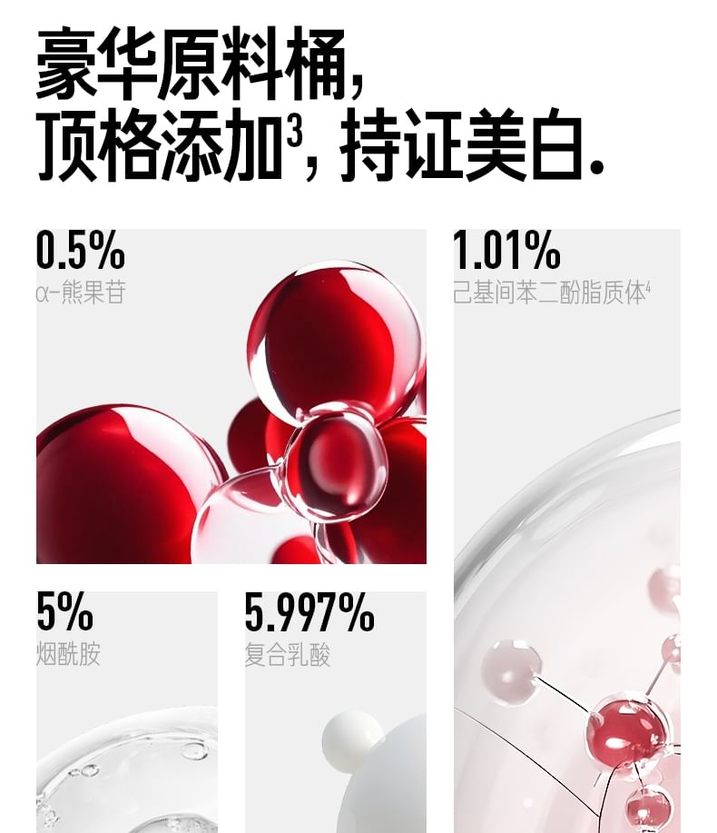 Body Whitening & Polishing Agent with a-Arbutin