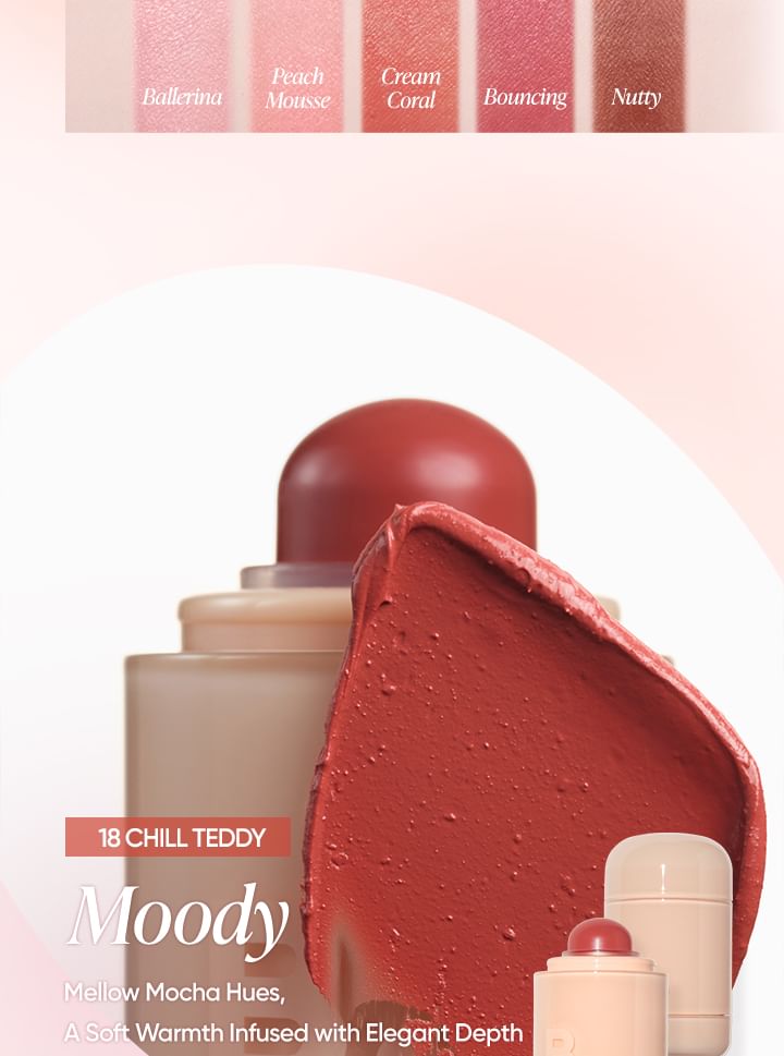 b by banila Romantic Blush Lip&Cheek - 20 Colors