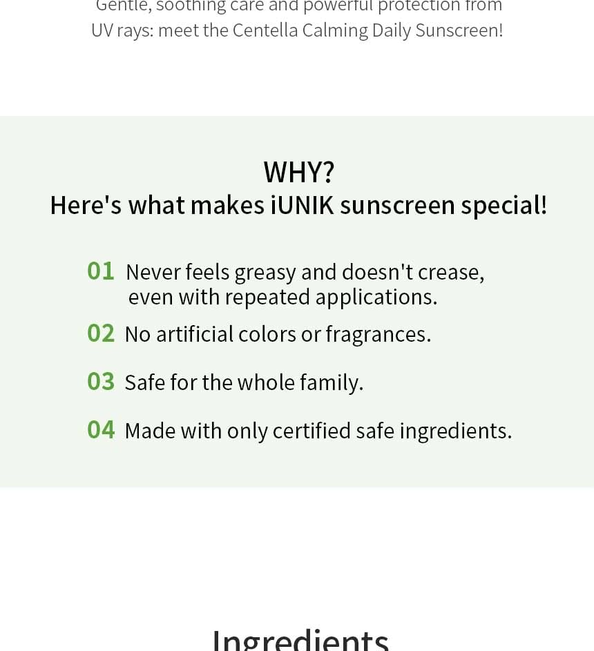 Centella Calming Daily Sunscreen