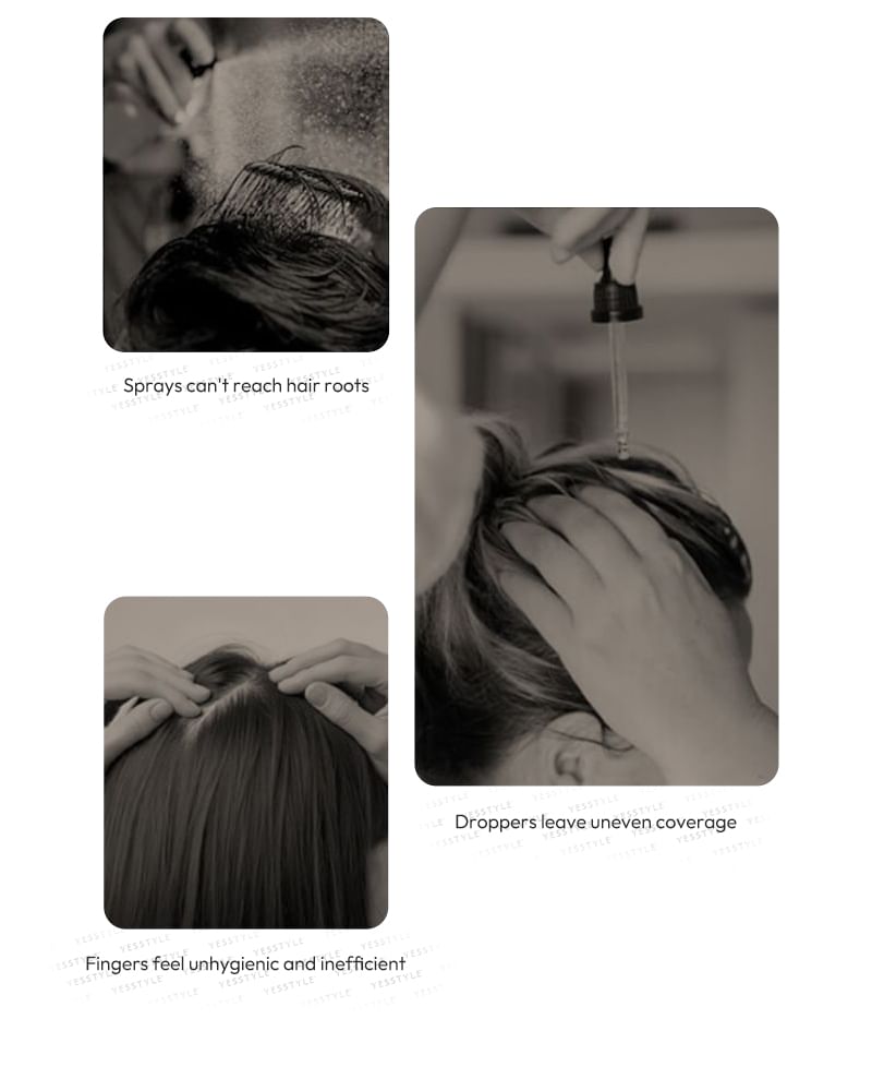 Essential Oil Applicator Head Scalp Massager