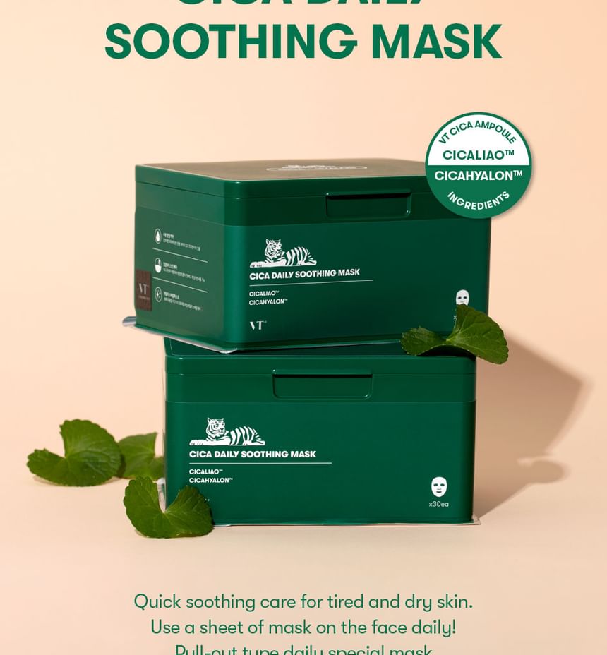 Cica Daily Soothing Mask