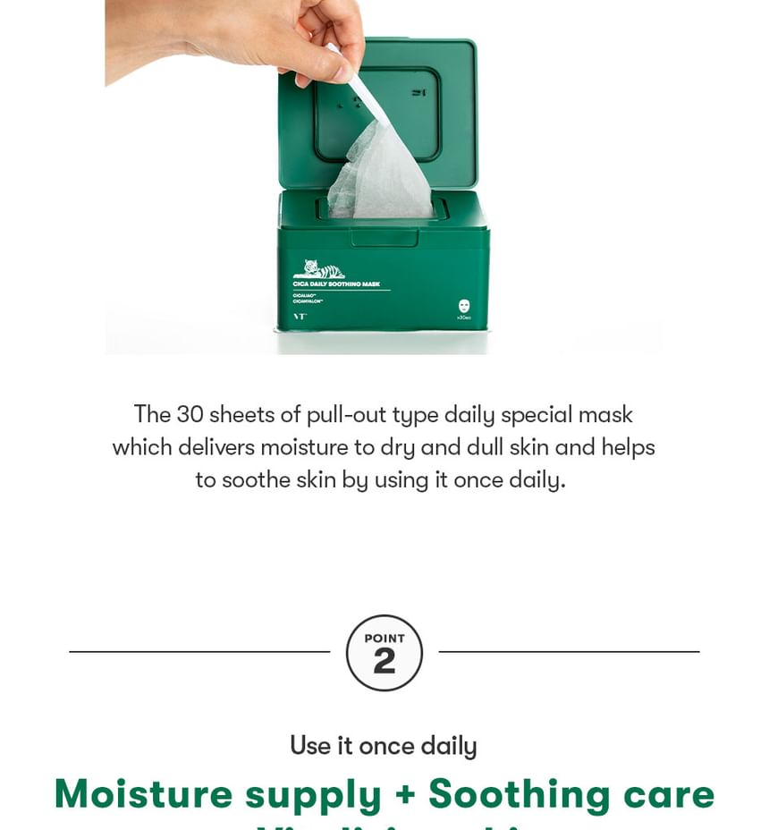 Cica Daily Soothing Mask