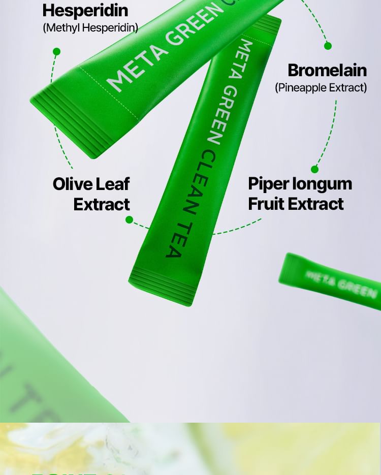 Meta Green Clean Tea 2pcs Bundle Set