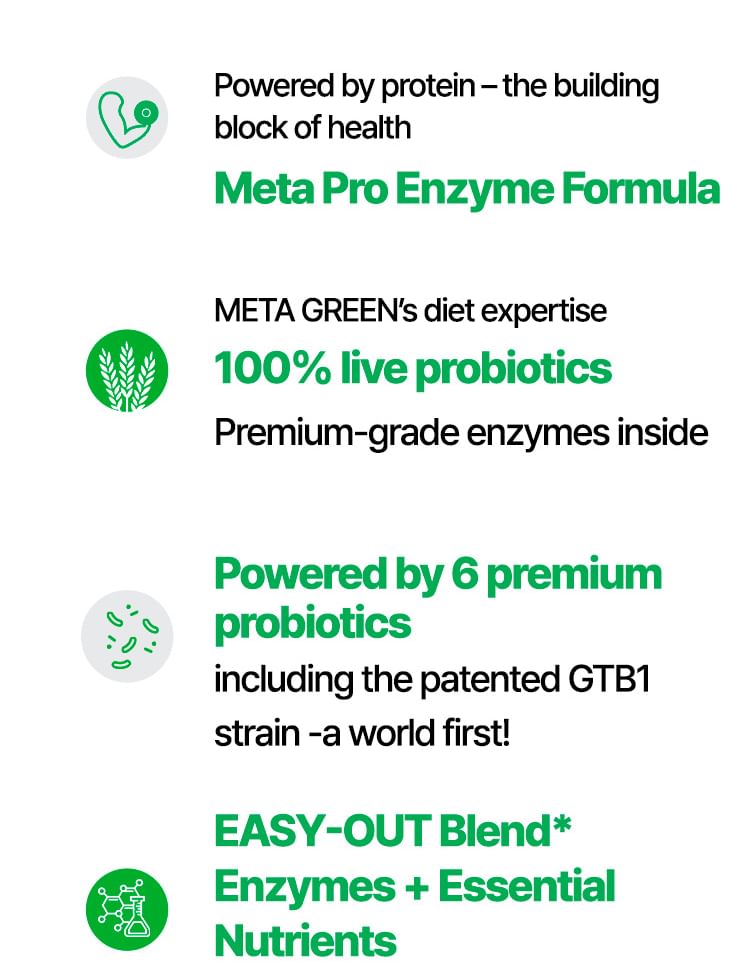 Meta Green Enzyme 2pcs Bundle Set
