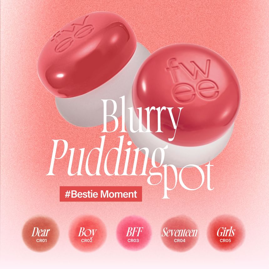 Pudding Pot Keyring Set - 35 colors