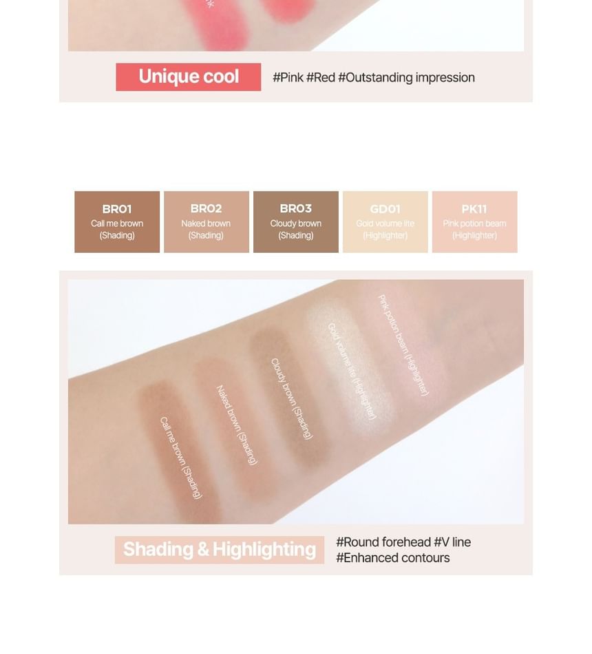 Saemmul Single Blusher - 22 Colors