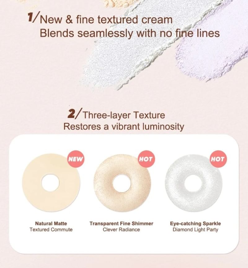 Shimmery Highlighting Powder - 4 Colors