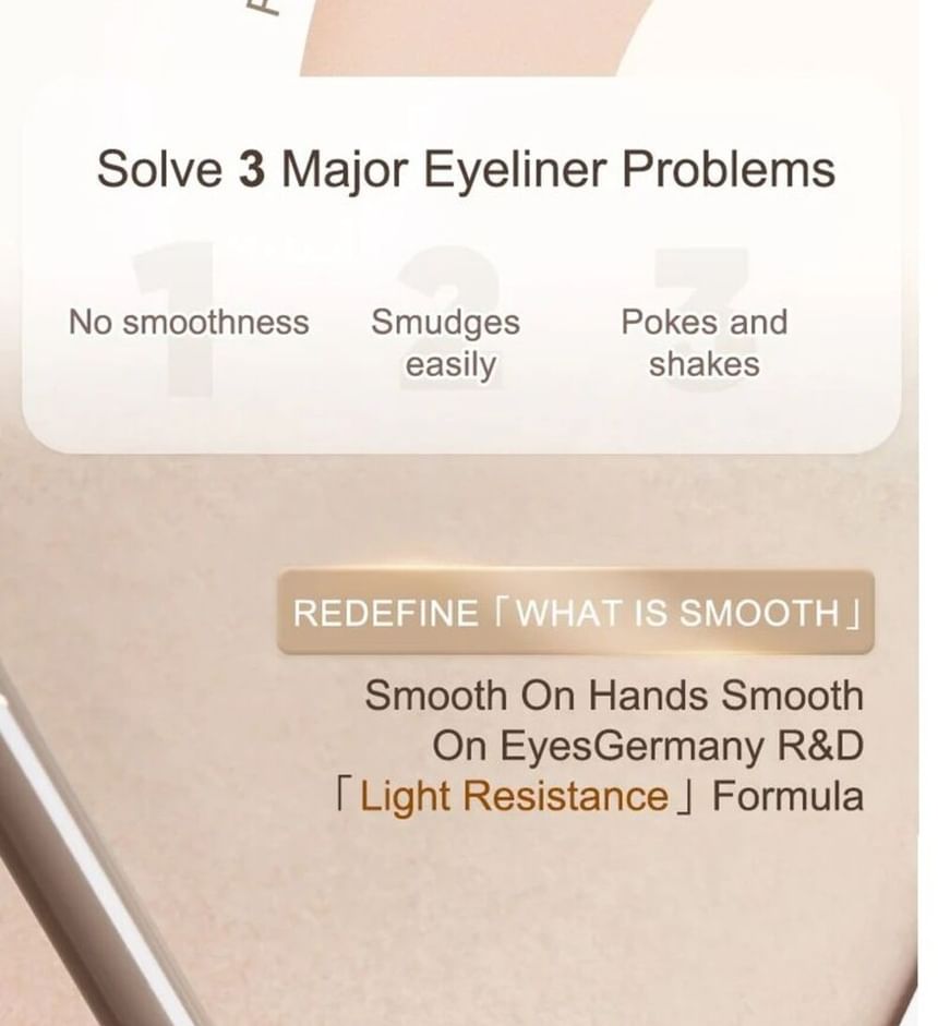 Precisely Depicted Slim Gel Eyeliner - 5 Colors