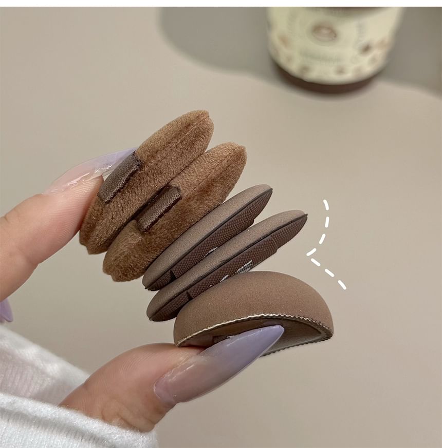Coffee Mini Powder Puff