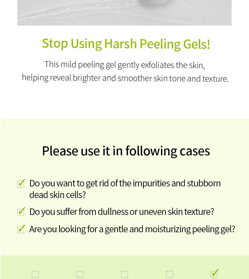 Lime Moisture Mild Peeling Gel 2pcs Bundle Set