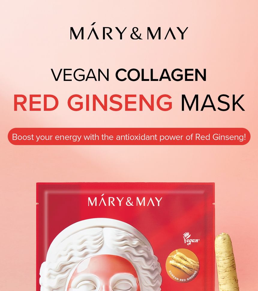 Vegan Collagen Red Ginseng Mask