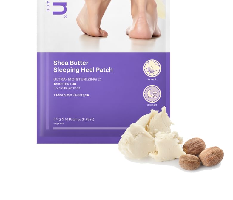 Shea Butter Sleeping Heel Patch 10 pcs 2pcs Bundle Set