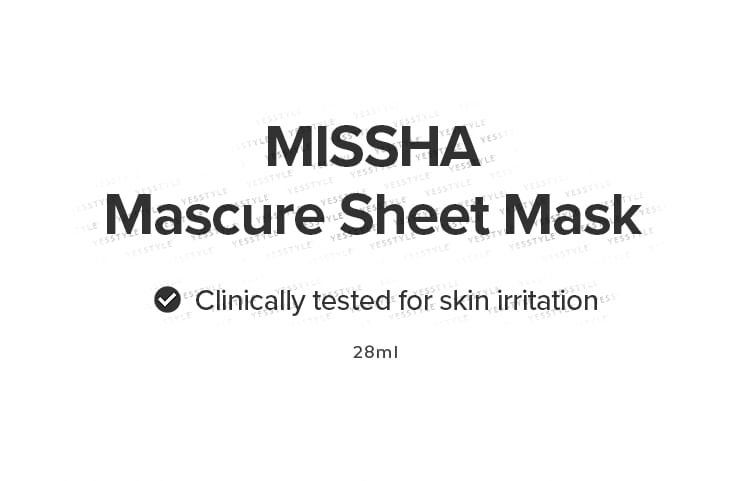 Mascure Sheet Mask - 8 Types