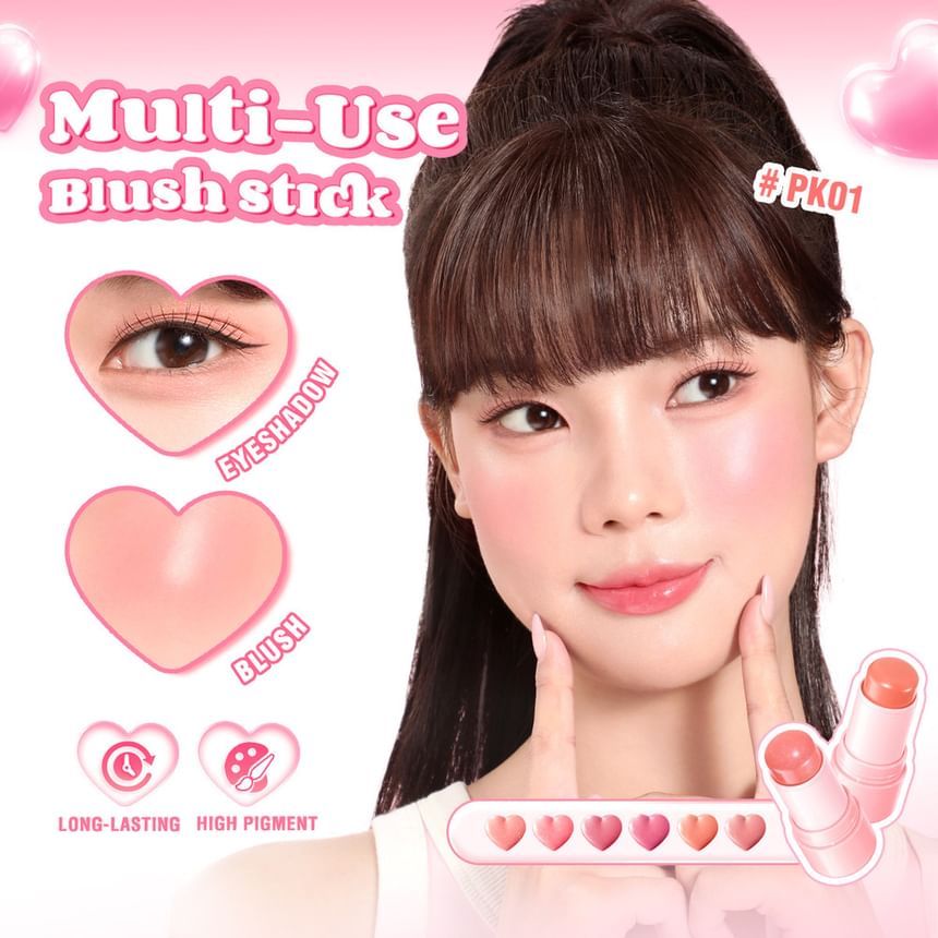 Multi-Use Watery Blush Stick - 6 Colors