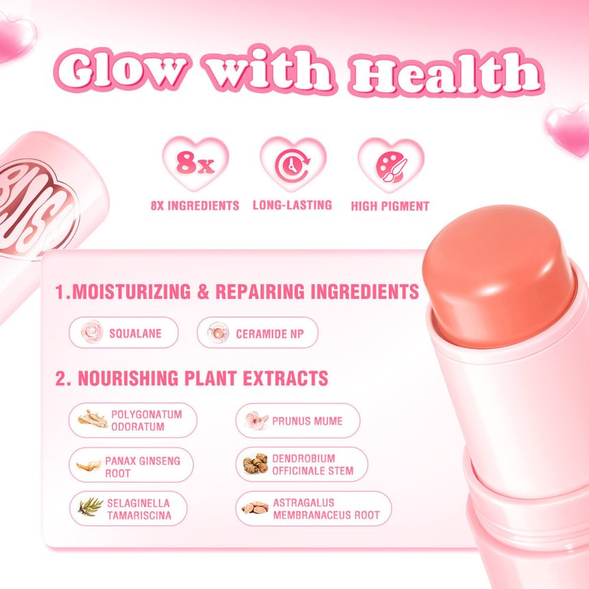 Multi-Use Watery Blush Stick - 6 Colors