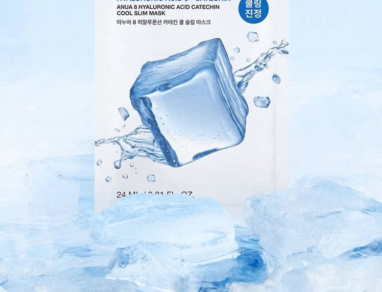 Hyaluronic Acid 8 Catechin Cool Slim Mask Set 2pcs Bundle Set