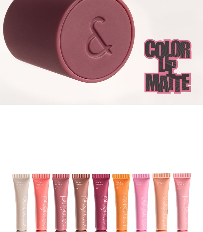 Color Lip Matte - 9 Colors
