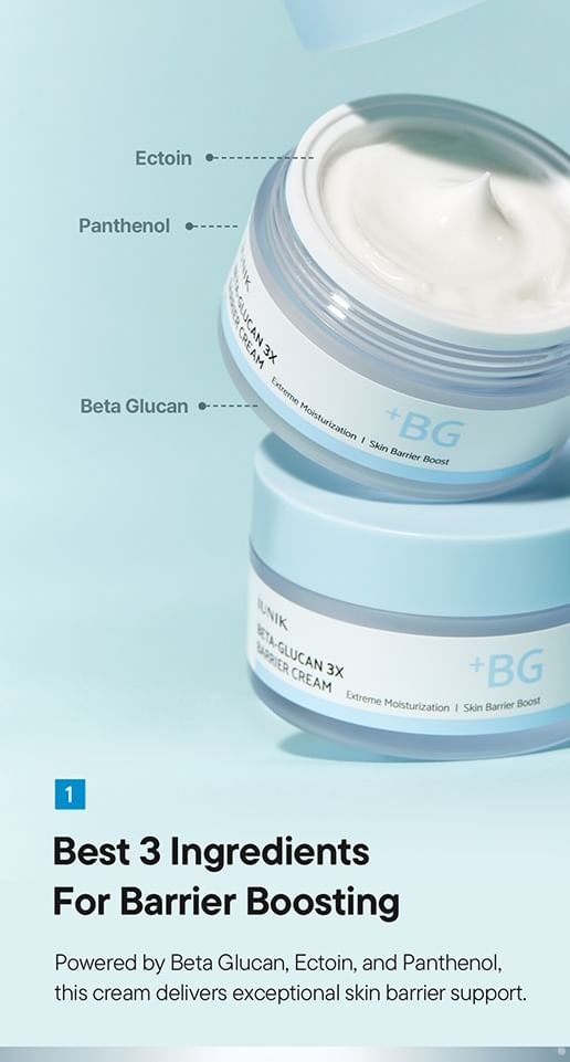 Beta-Glucan 3X Barrier Cream Mini 5pcs Bundle Set