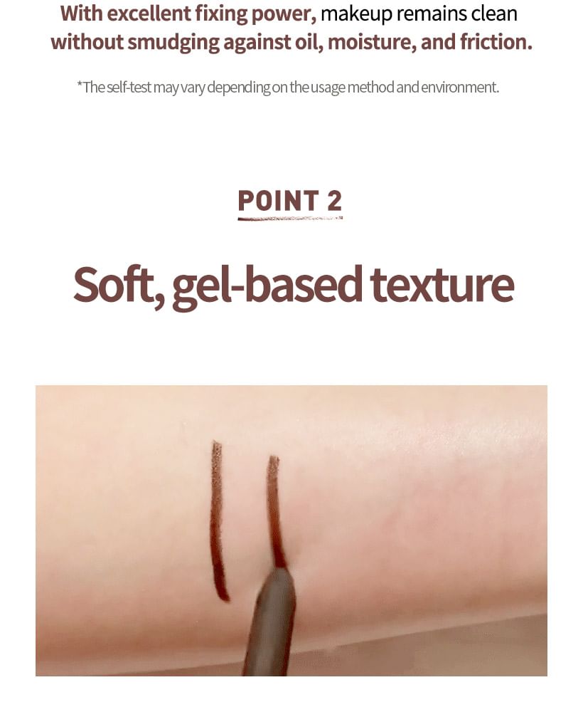 The Big Waterproof Pencil Gel Liner - 10 Colors