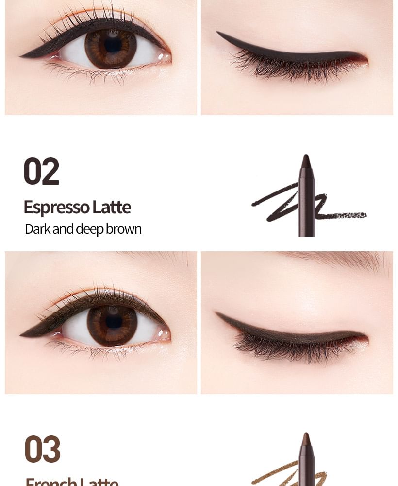 The Big Waterproof Pencil Gel Liner - 10 Colors