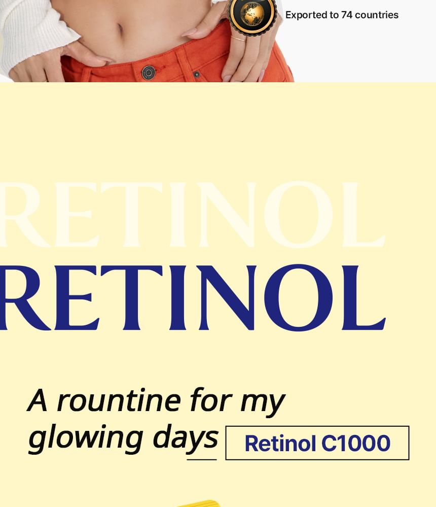 BB LAB Retinol C 1000 For Inner Beauty 2pcs Bundle Set