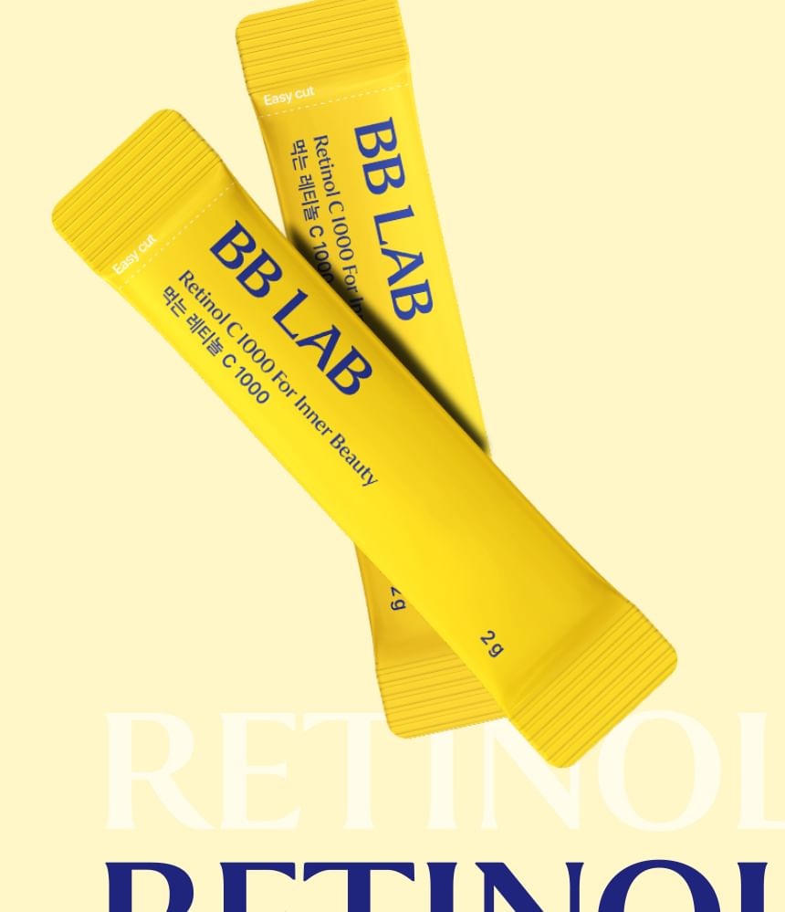 BB LAB Retinol C 1000 For Inner Beauty 2pcs Bundle Set