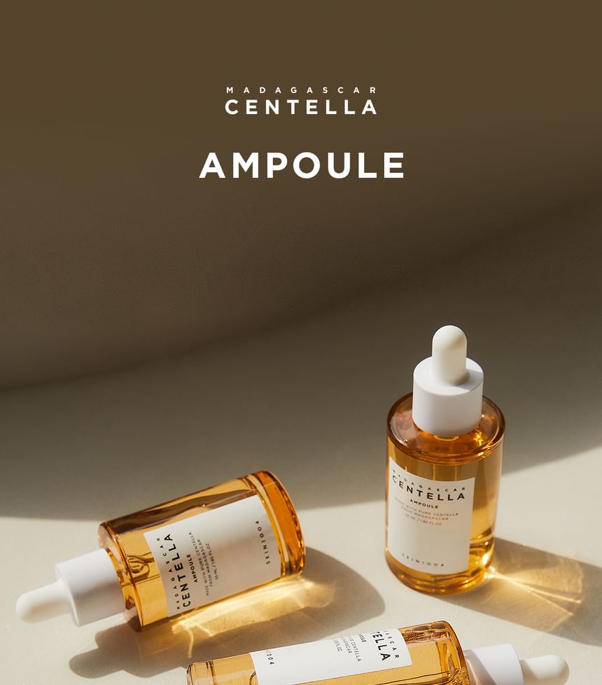 Madagascar Centella Asiatica 100 Ampoule 2pcs Bundle Set