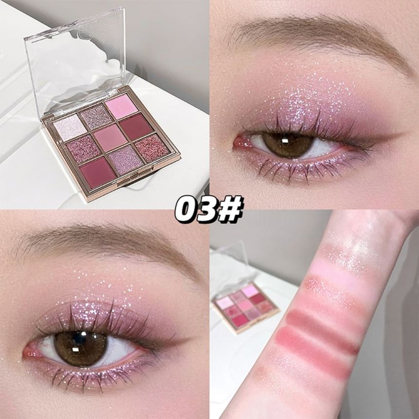 BUY 3 GET 40% OFF - Light Phantom 9 Colors Eyeshadow Palette - 4 Types