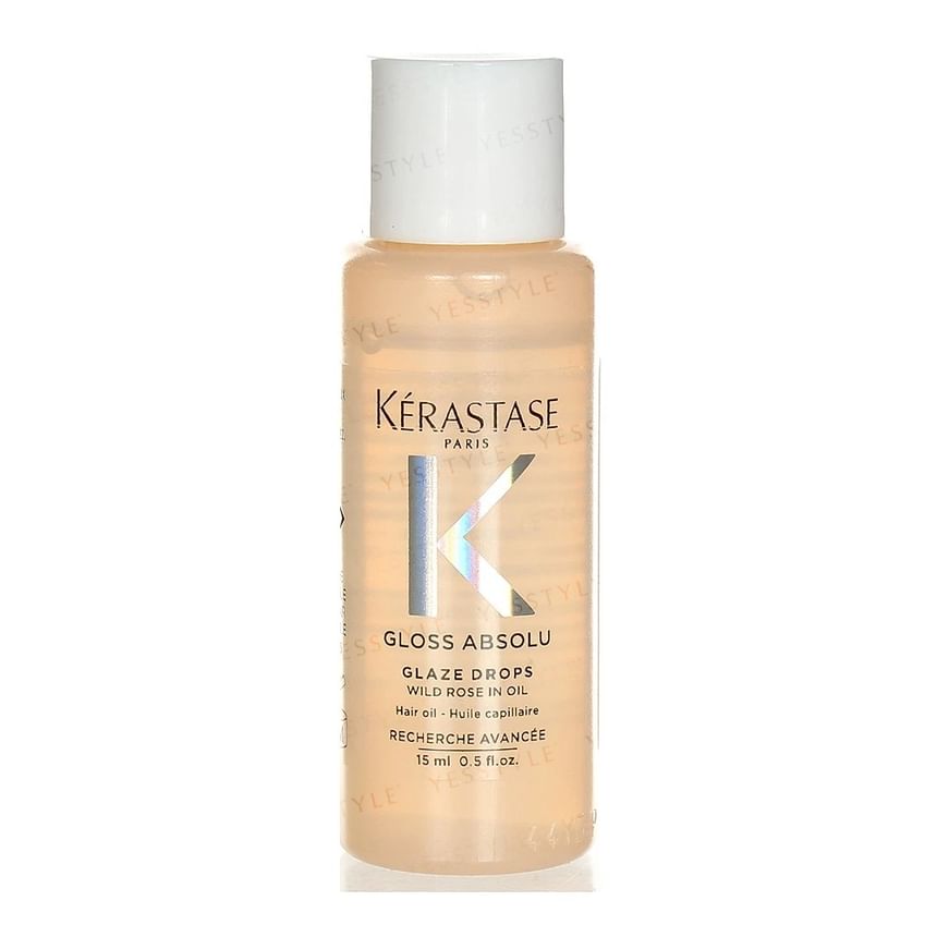 Gloss Absolu Glaze Drops Wild Rose In Hair Oil Mini