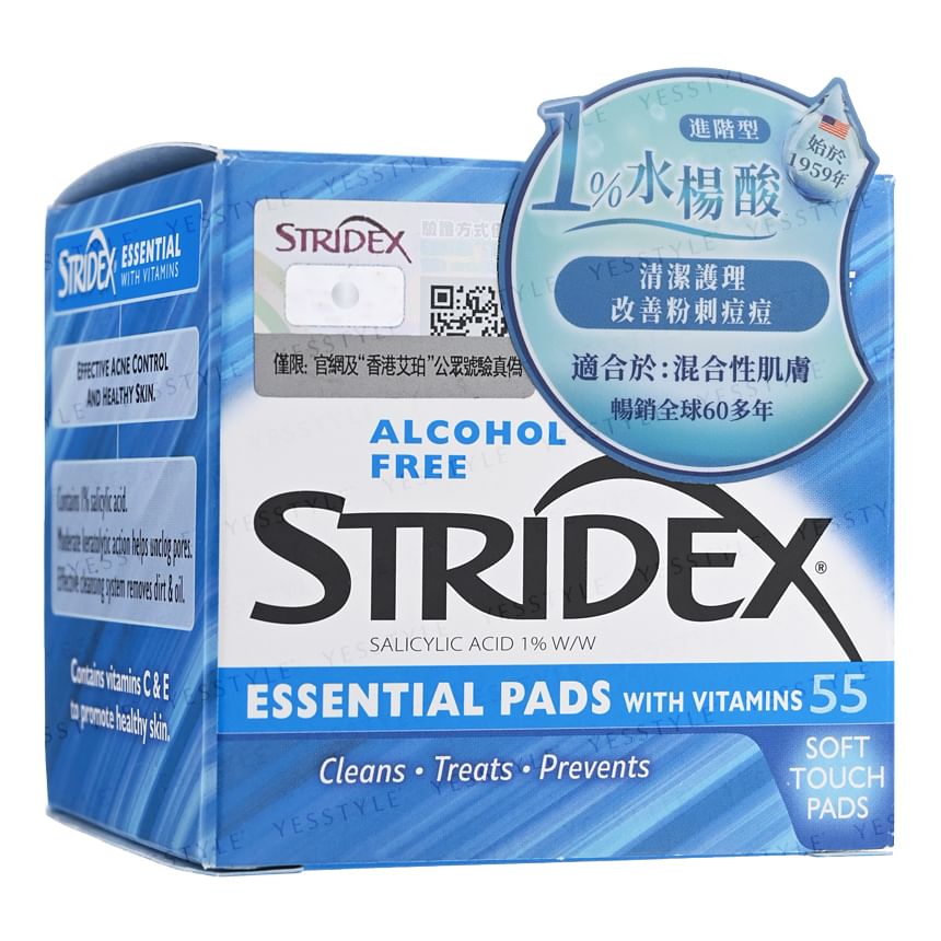 Essential with Vitamins Salicylic Acid 1% Soft Touch Pads