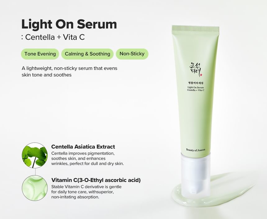 Light On Serum Centella + Vita C