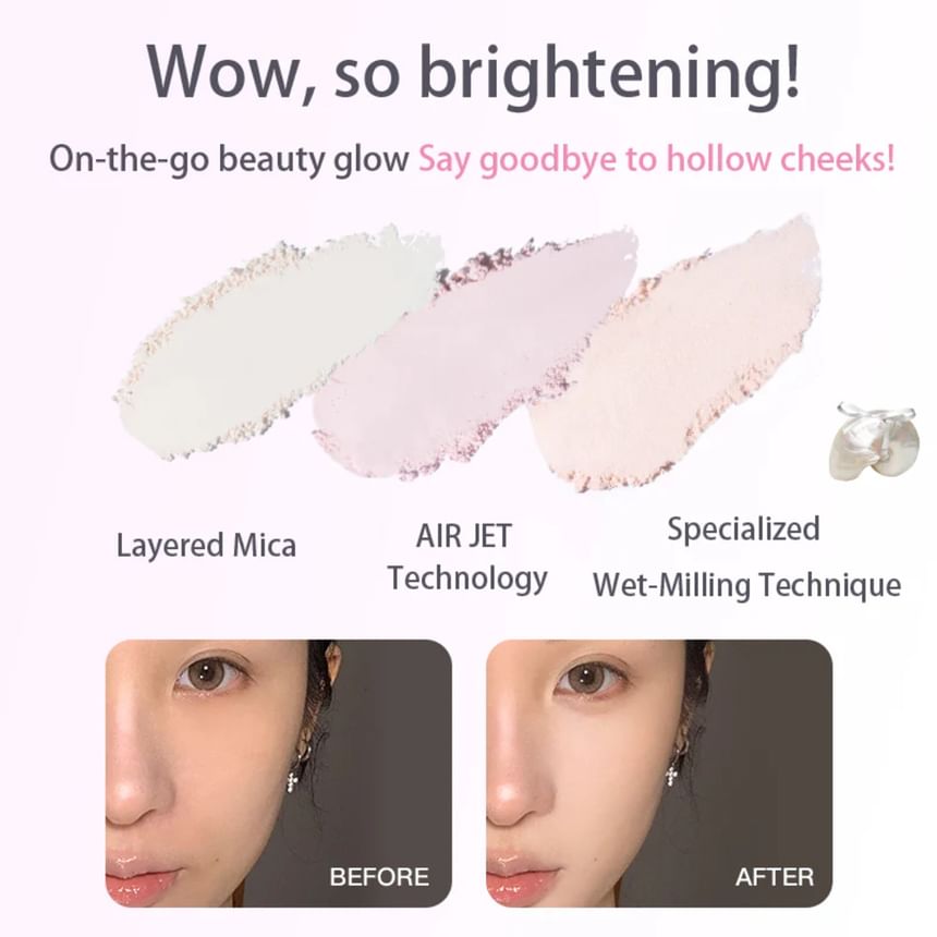 Glass Sea Collection Single-Colour Highlighter - 3 Colors