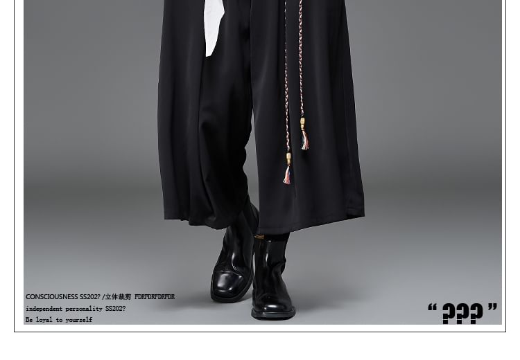 Long-Sleeve Asymmetrical Plain Shirt