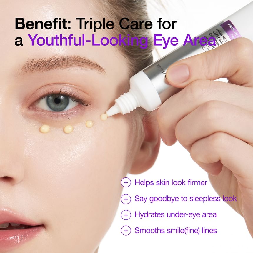 Retinol 0.1 Caffeine Revitalizing Eye Cream