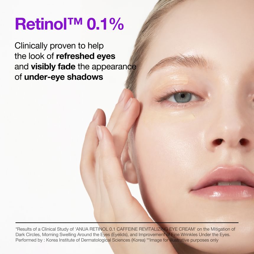 Retinol 0.1 Caffeine Revitalizing Eye Cream